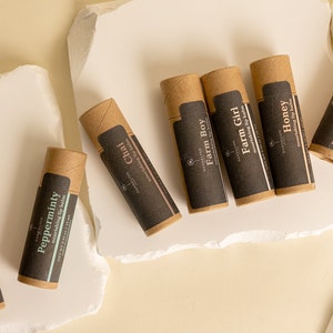 Honey Lip Balm | Lip Butter | Tallow Lip Balm | Honey Chapstick | Eco Friendly Lip Balm | Shea Butter Lip Balm | Beeswax Lip Balm