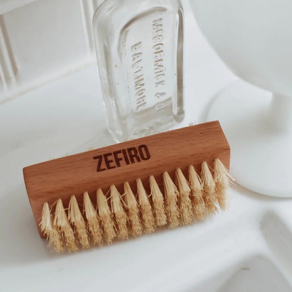 Nail Scrub Brush | Fingernail Brush | Wood Brush | Hand Scrub | Nail Brush | Plastic Free | Eco Friendly Products | Vegan Products