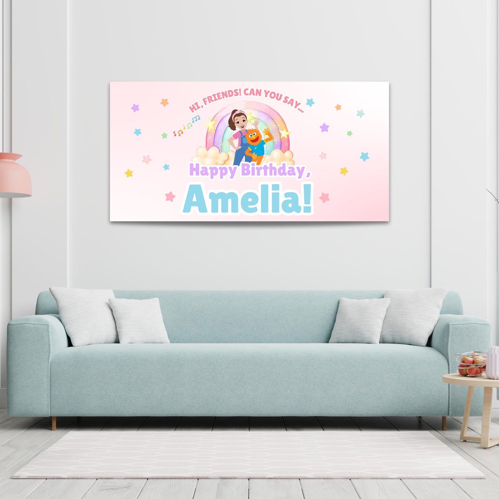Ms Rachel Birthday Party Banner, Editable Ms Rachel Dessert Table ...