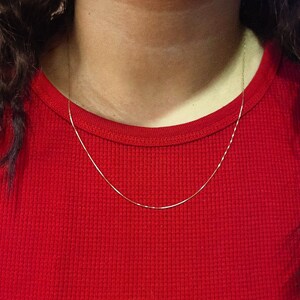 14K Yellow Gold 0.5mm Box Chain - 20”
