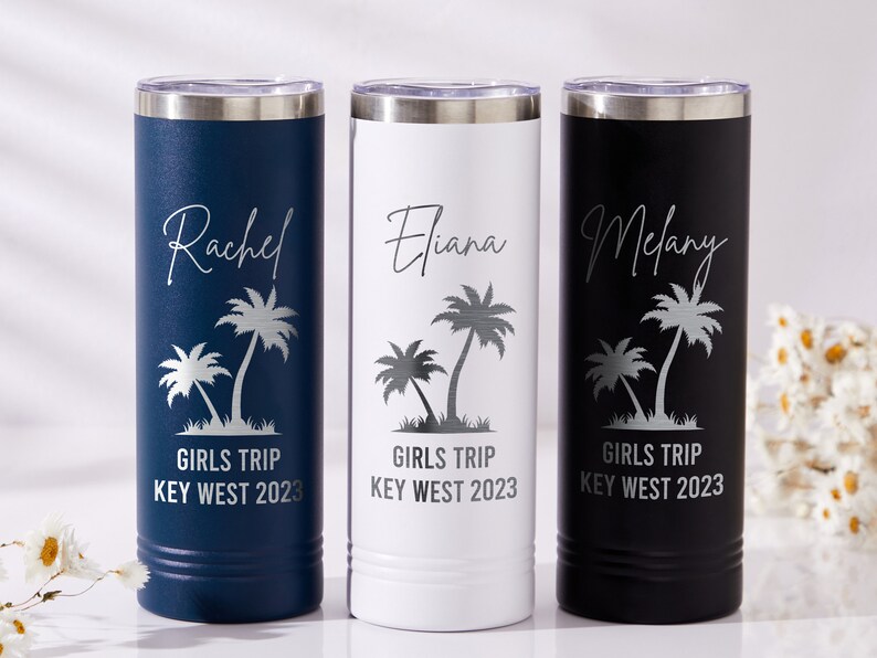 Personalized 20oz Vacation Tumbler With Staw,custom Travel Mug,engraved