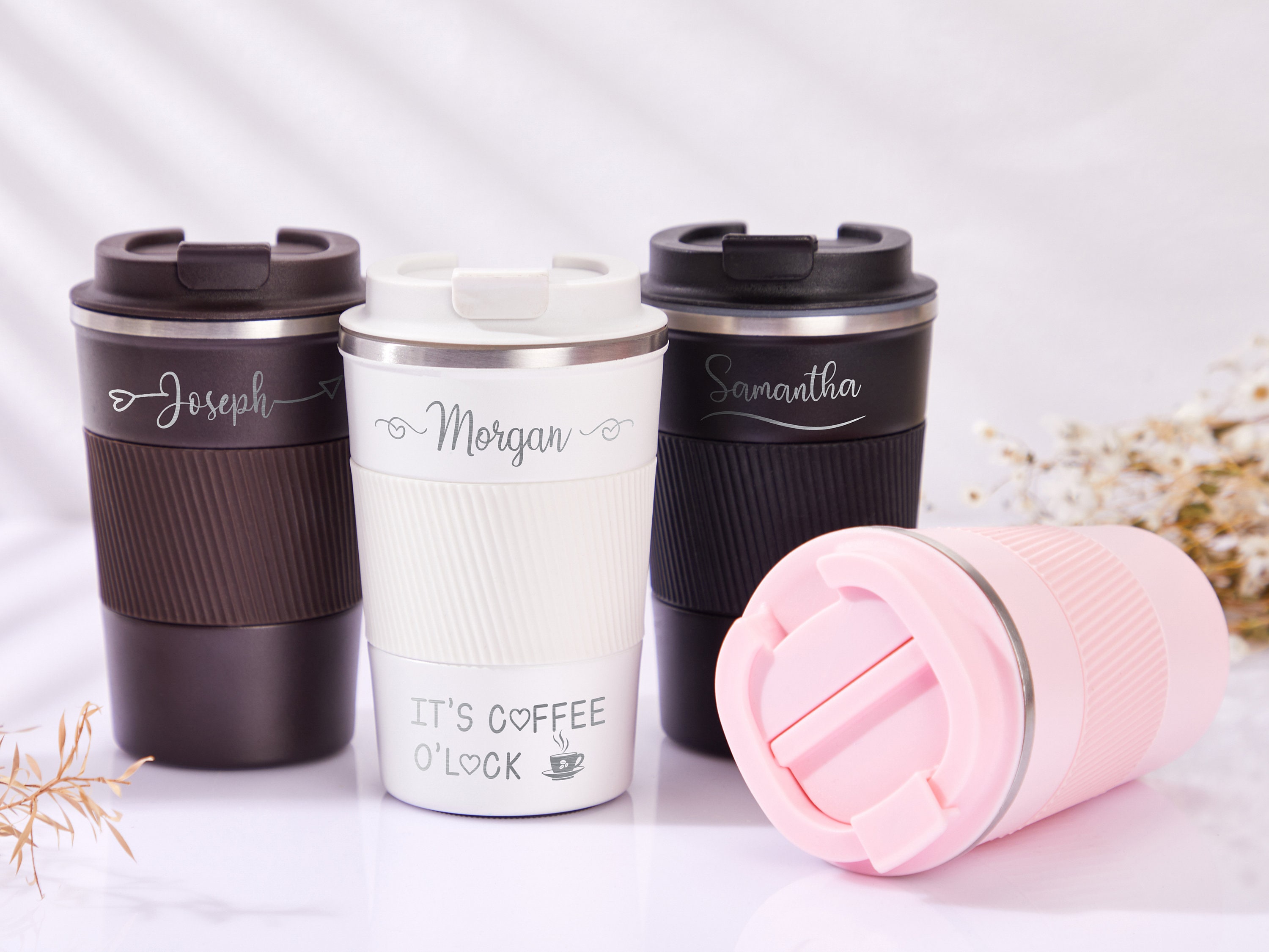 4 Pack 16oz Plastic Skinny Tumblers with Straw and Lid Double Wall Tumbler  Bulk Colored Reusable Tumblers Iced Coffee Cups for C - AliExpress