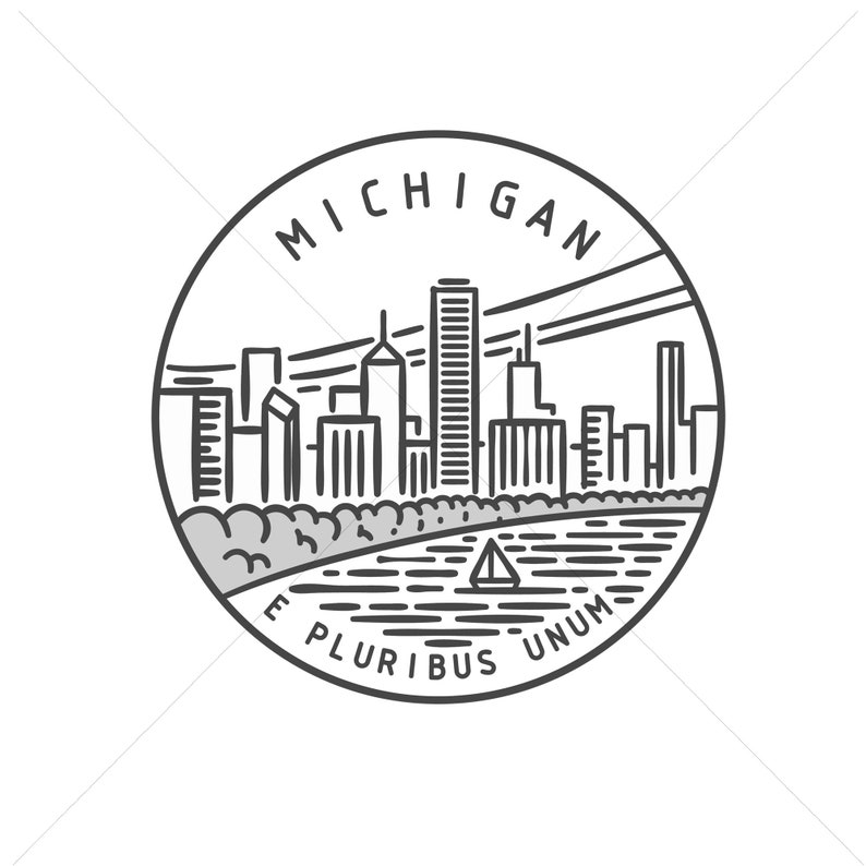 Michigan Logo Png Svg Format Pennsylvania Digital Download Etsy