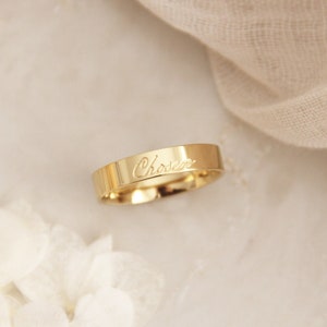 Chosen Band Ring, Ephesians 1:4-5, Child of God Ring, Christian Jewelry Gift, Scripture Ring, Faith Jewelry, Christian Gift, Chosen Jewelry