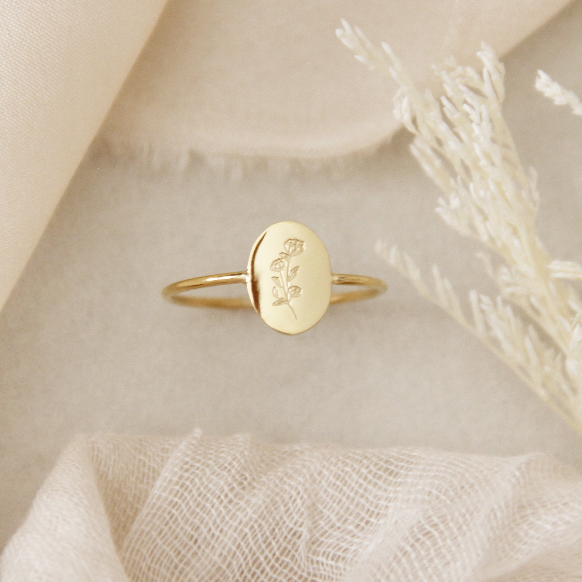 Flower Ring, Heirloom Floral Ring, Isaiah 40:8, Christian Jewelry Gift ...