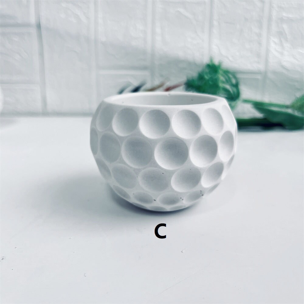 Plant Pot Silicone Molds Concrete Round Bowl Molds Candle Etsy Australia