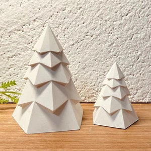 Christmas Trees Slicone Molds Casting Molds, Candle Molds Fir tree Silicone Mould, Concrete Molds, Gypsum uv resin raysin molds