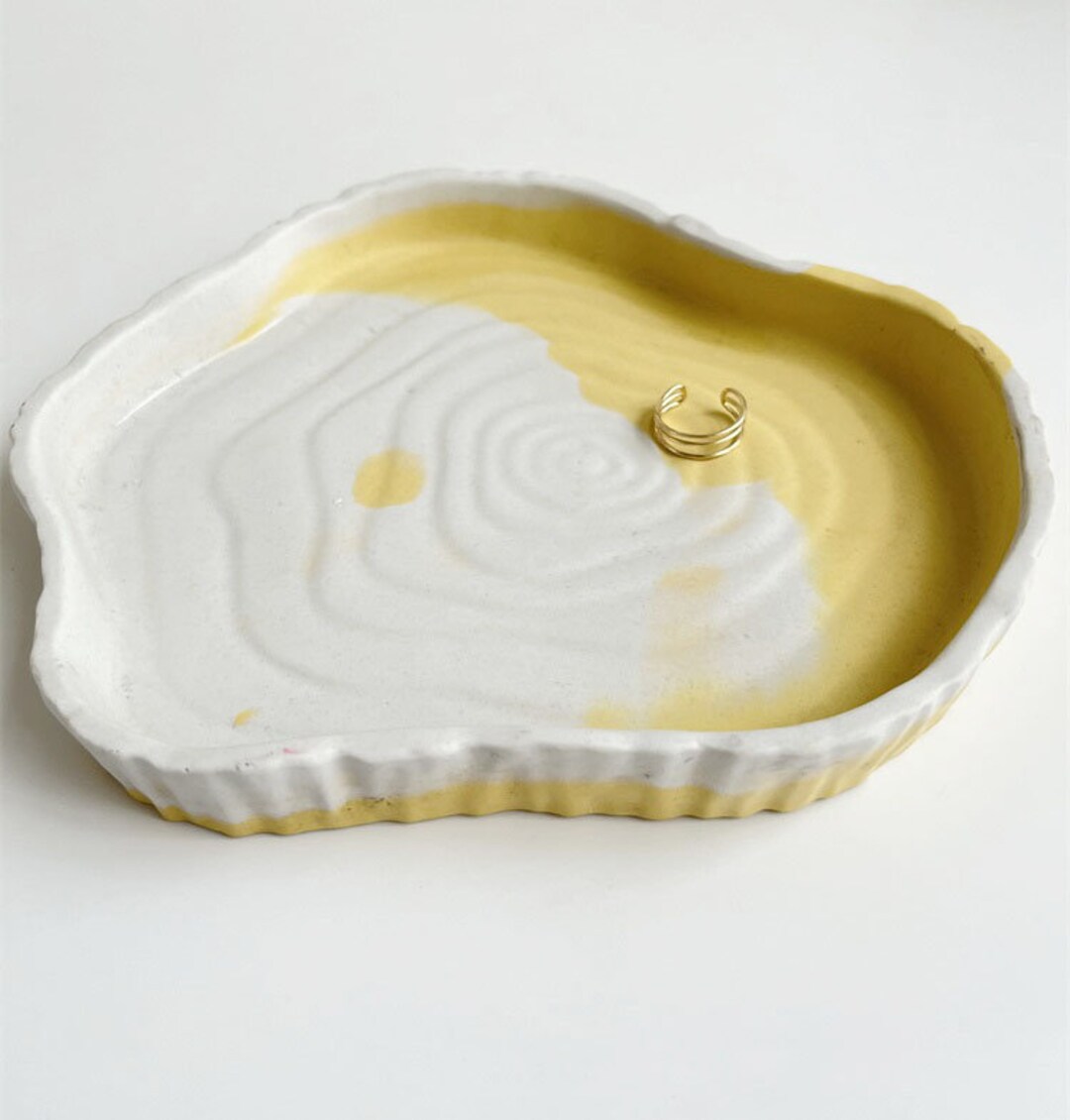 Concrete Tree Stump Tray Mold, Large Planter Pot Mold, Candle Holder