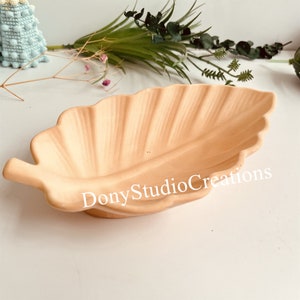 Leaf Concrete Tray Molds, Dishes Silicone Mold, Resin Mold Ring Dish Silicone Mould, Casting Mold for plaster resin jesmonite raysin form