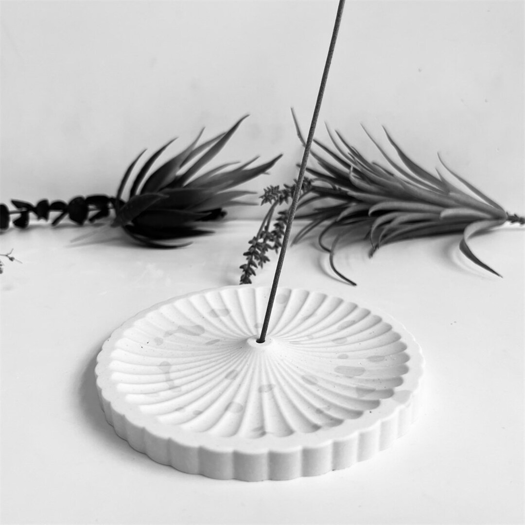 Incense Burner Concrete Mold Incense Stick Holder Silicone Etsy Polska