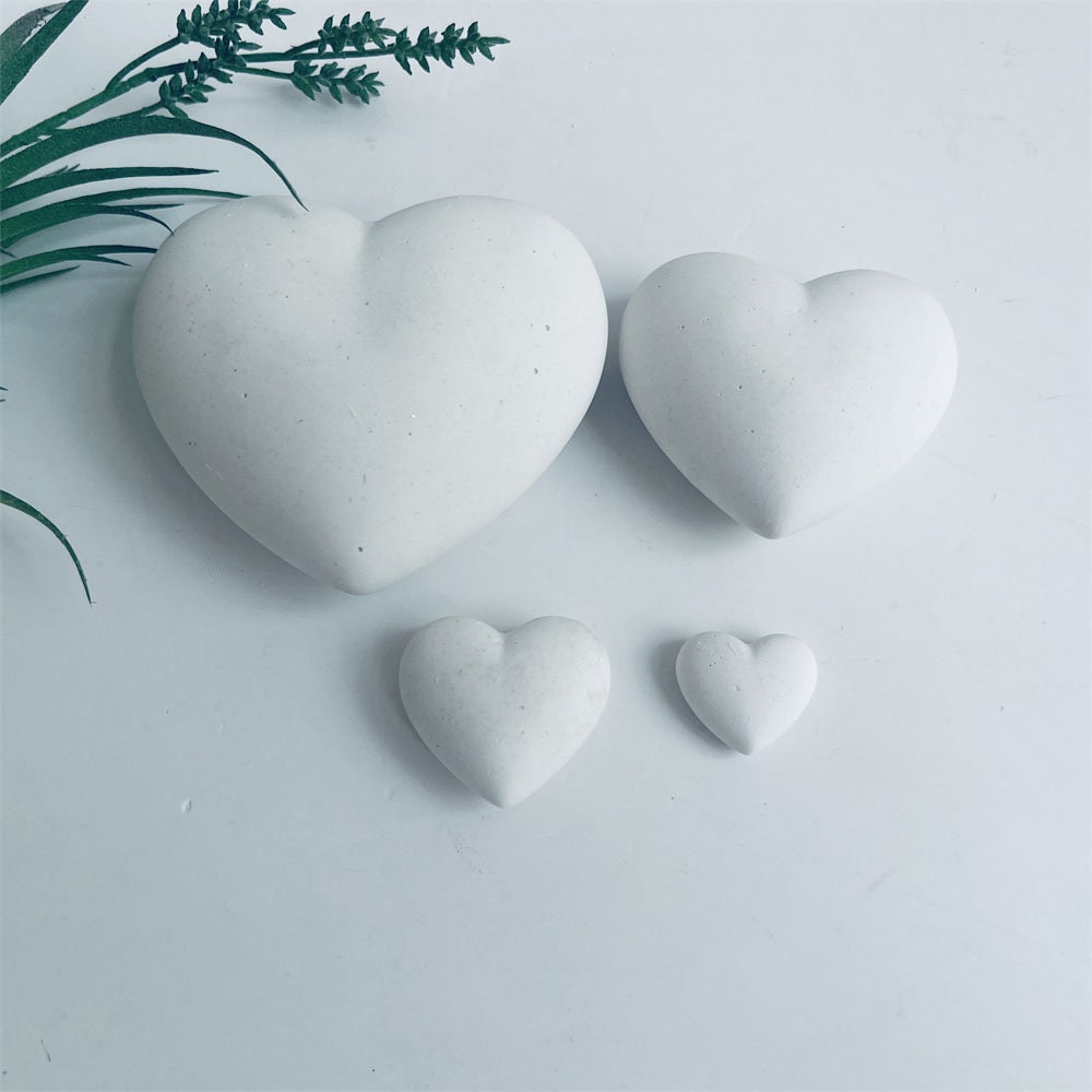 3D heart-shaped Silicone Mold DIY Fondant Chocolate Dry Pez Mold High  Mirror Resin Jewelry Mold