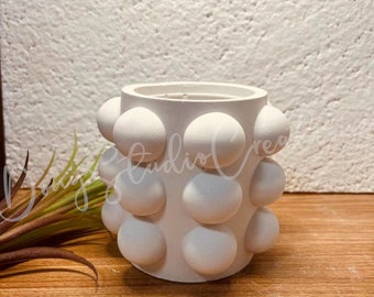 Moule en béton avec bulle, porte-stylo, vase à bougie, bougeoir, cache-pot, moule en silicone pour bol en béton, moule pour pot de rangement de bijoux