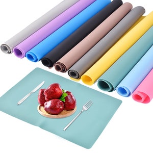 Silicone Mat for Craft, 60*40cm, 40*30cm, Crafting Mat, Non-Stick Desktop Pad, Silicone Sheet, DIY Resin Crafting Tools