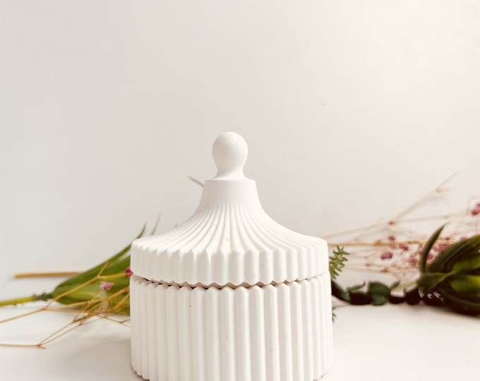 3 Piezas Moldes De Silicona Para Velas - Con Tapa, Para Hacer Portavelas, Macetas Y Tarros De Decoración