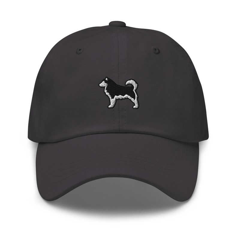 Alaskan Malamute Dog Embroidered Baseball Cap Cotton Adjustable Dad Hat