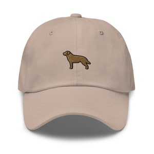 Labrador Retriever Dog Embroidered Baseball Cap Cotton Adjustable Dad Hat