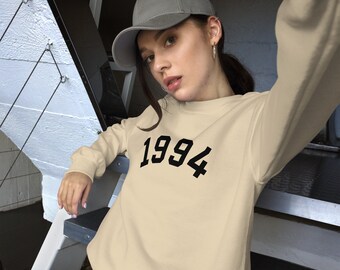 1994 Sweatshirt, 30th Anniversary, 30th Birthday Sweatshirt, 30th Birthday Gift, Gift 1994, Unisex Sweatshirt