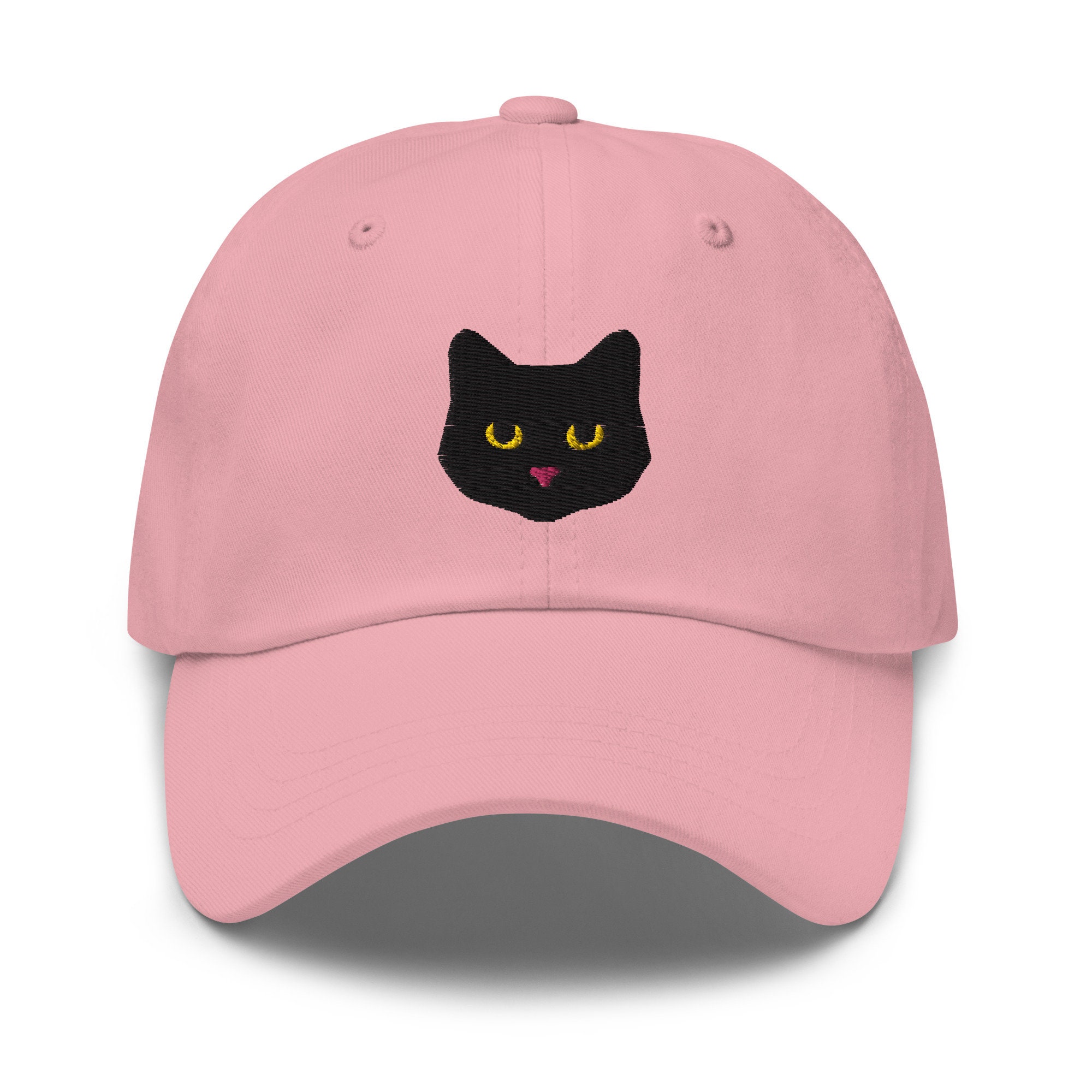 80'S CATS baseball cap, free size, vintage cotton black type Vintage Second Hand