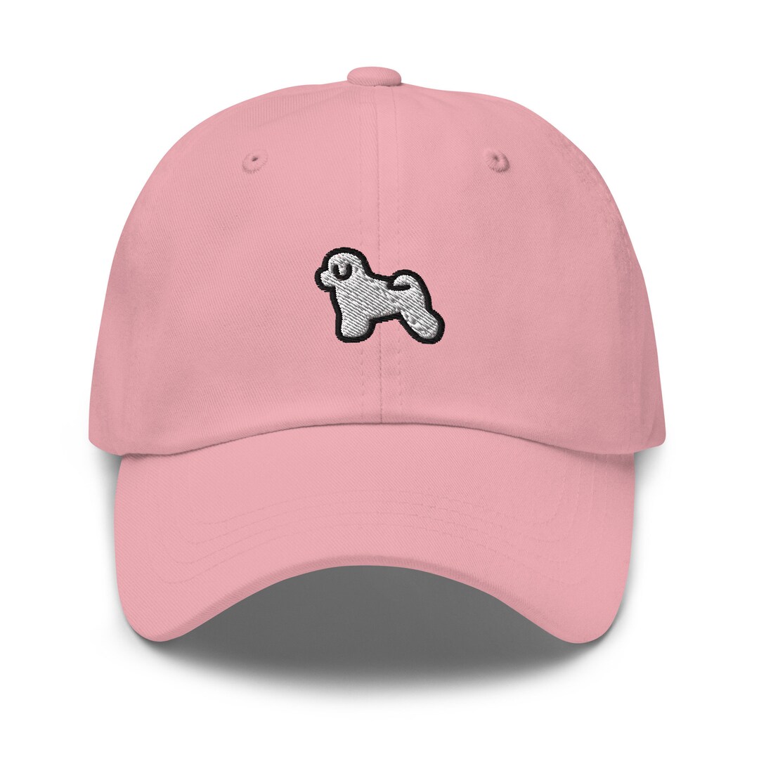 Casquette Baseball Brodée Bichon Frisé - Taille Unique Unisexe, 100% Coton, Couleurs Assorties