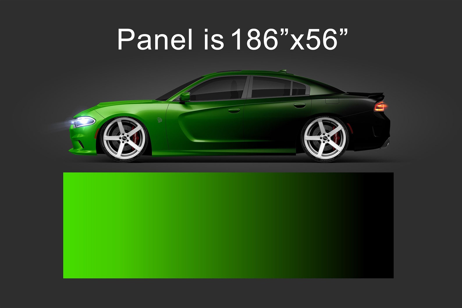 Fade Car Wrap, Custom Vehicle Wrap, Car Wraps, Printed Vinyl, Printed