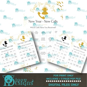 Despacho Chamadas de Ano Novo Bingo - INSTANTÂNEO - DOWNLOAD DIGITAL