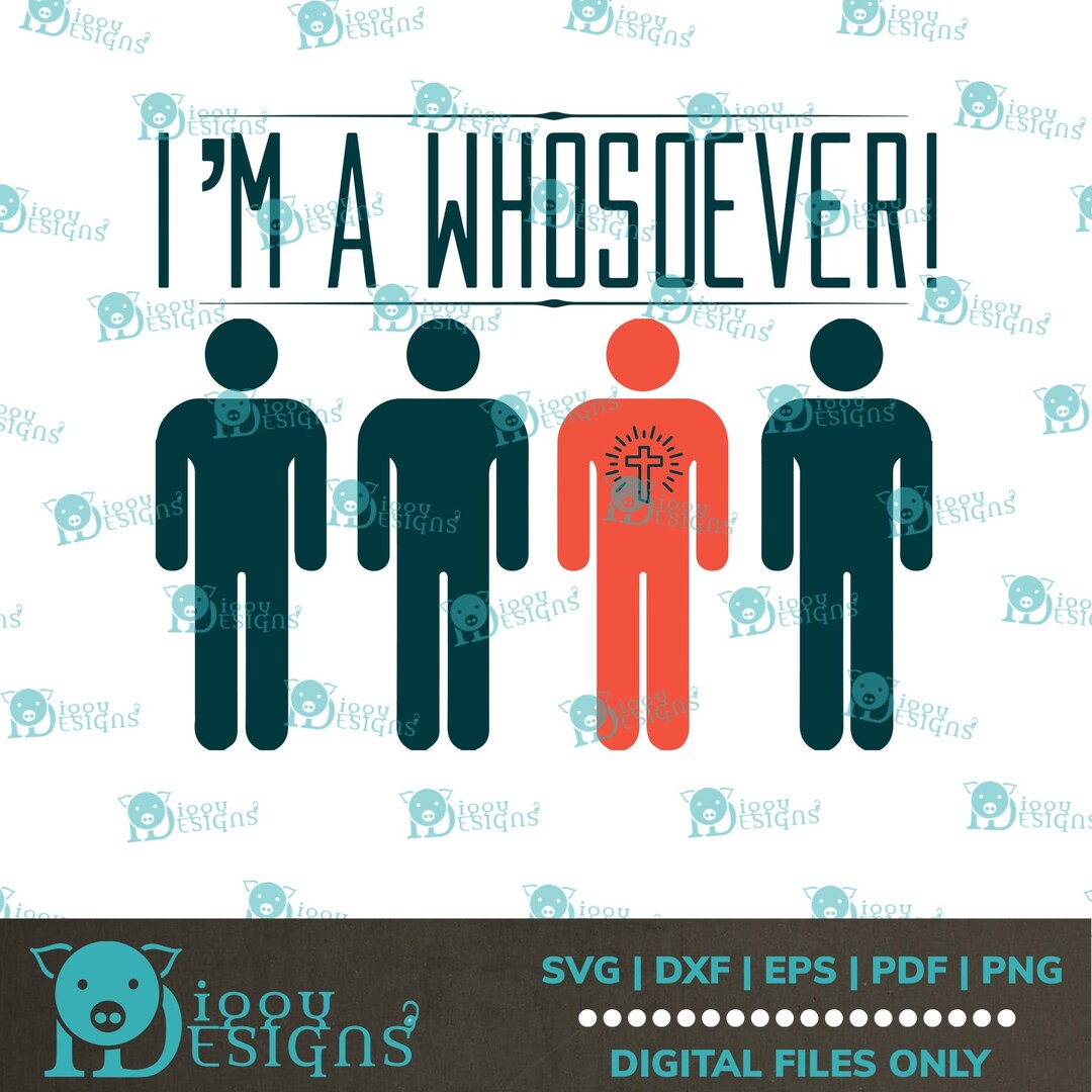 Whoever Transparent I’m A Whosoever SVG / Digital Design / Cricut / Silhouette ...