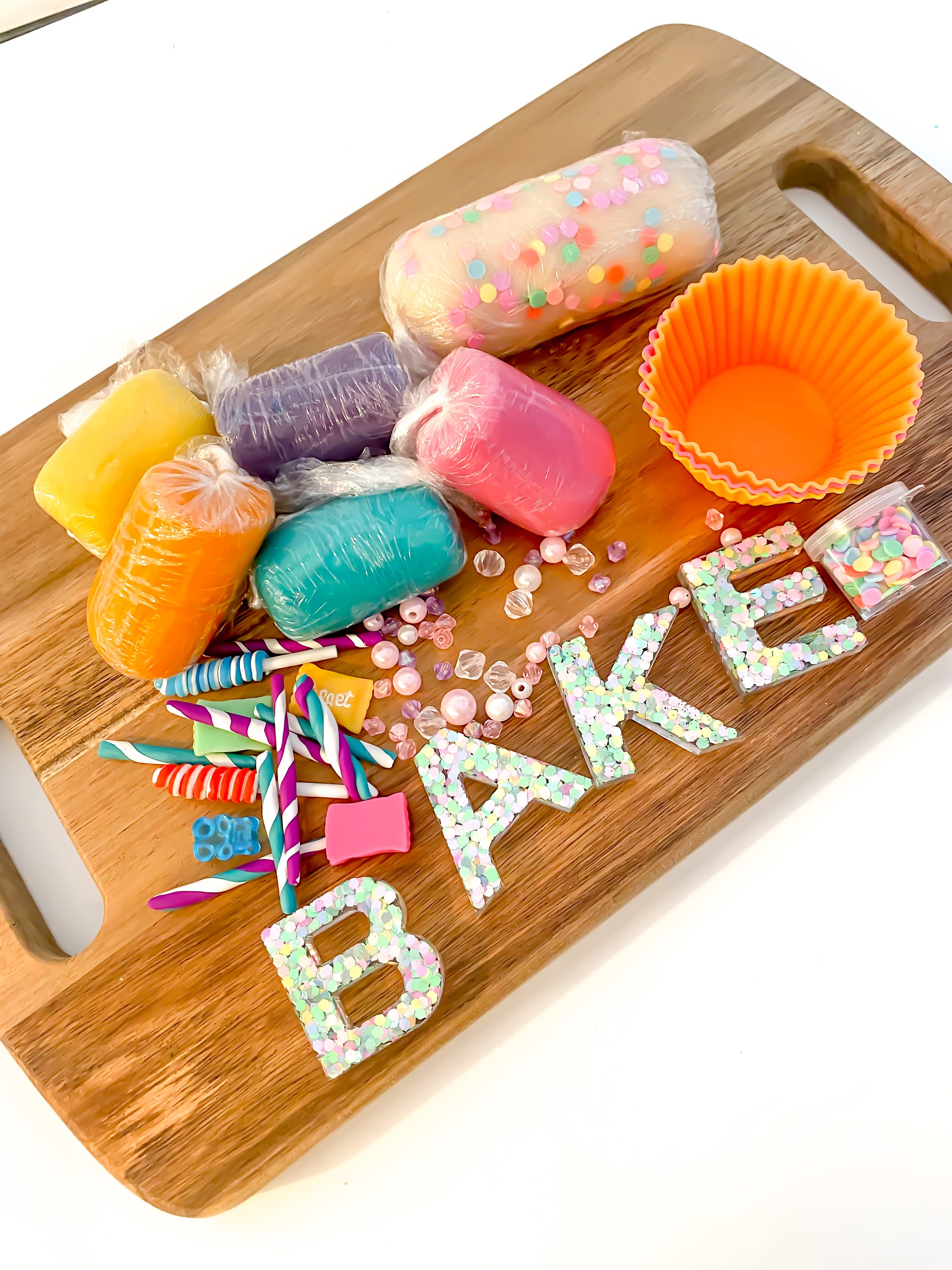 Cupcake Playdough kit - Fun In Cocoon