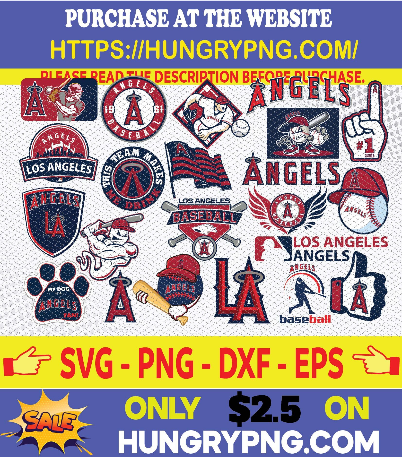 Los-angeles-angels Svg Baseball Team Svg Los-angeles-angels - Etsy