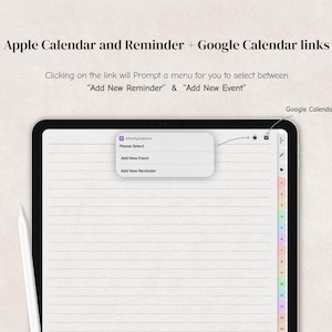 Digital Notebook Bundle - 6, 7, 12, 14, 16, 18, 24 Tabs, Goodnotes Notability Templates, Hyperlinked notebook for iPad and Android tablets. image 8
