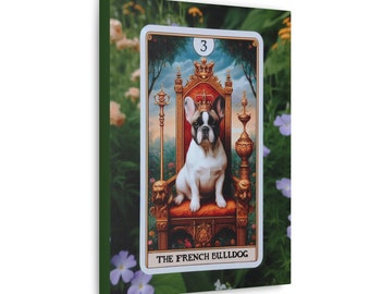 Mascotas del Tarot - Envoltura de la galería del Bulldog Francés