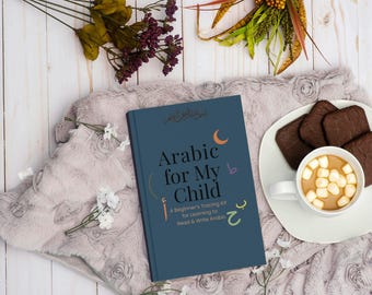 Arabic Alphabet Tracing Workbook – Kids' Learning, Rewards (Printable PDF)