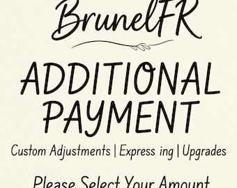 Custom Listing for Extra Fee ,Additional Shipping or Price Adjustment,Special Link for BrunelFR Customers ,Please Contact Us Before Purchase