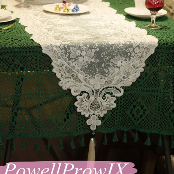 Lace Table Runner Etsy