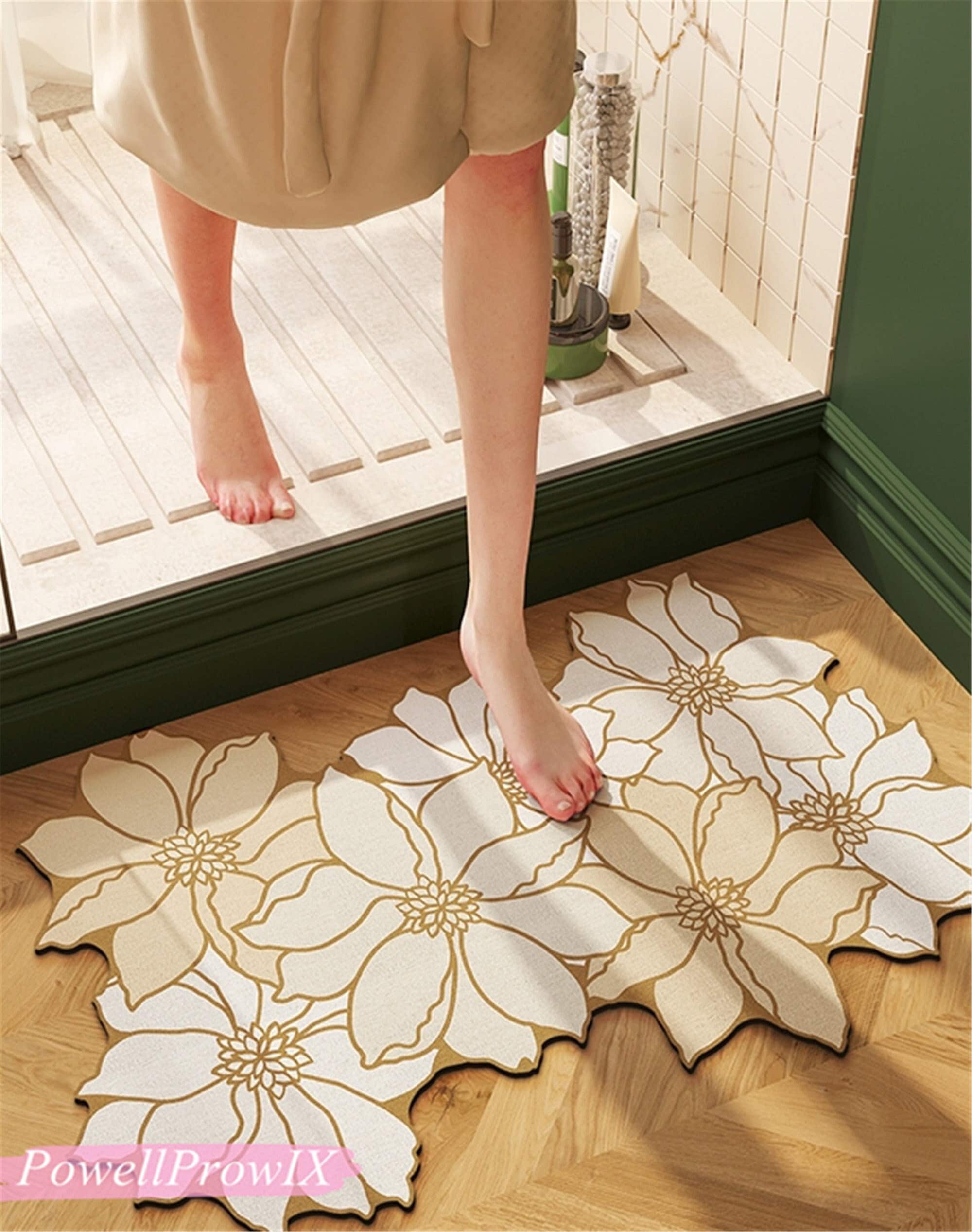 Dropship 1pc Diatom Mud Oval Classic Floor Mat; Super Absorbent Floor Mat; Quick  Dry Bath Mats For Bathroom Floor; Non-Slip Bathroom Rugs; Easy To Clean to  Sell Online at a Lower Price