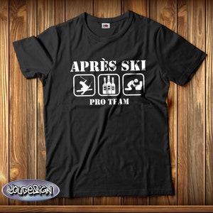 Après Ski Shirt Party T-Shirt Hoodie Mütze Beanie Pro Team
