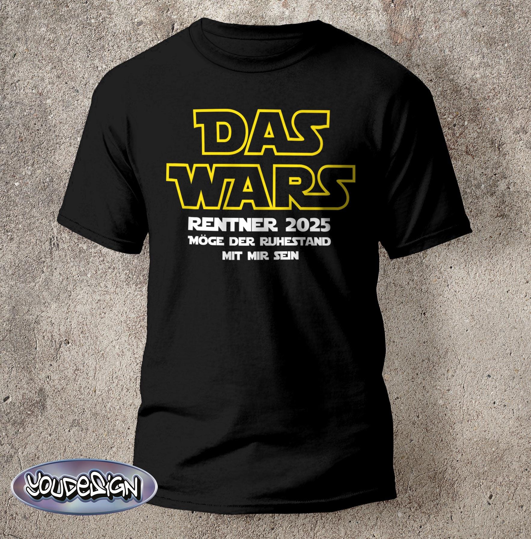 The Wars Shirt Pensioner 2024 2025 Pensioner T-Shirt Retirement Pension Grandpa Jedi Wars Star
