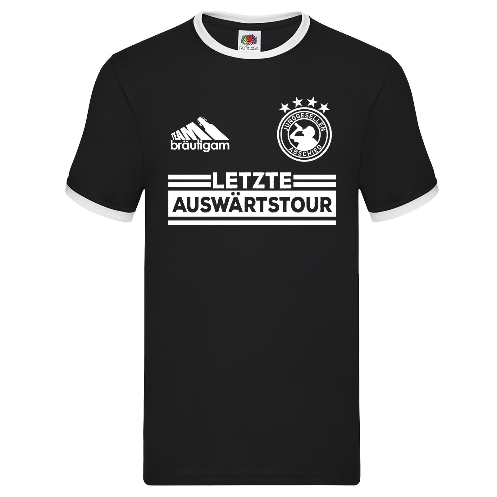 Team Bräutigam T-Shirt JGA - Lustiges Hirsch Design Für Den Junggesellenabschied