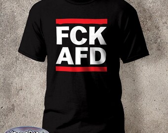 T-shirt FCK AFD anti-AfD contre le racisme Antifa Punk S-5XL