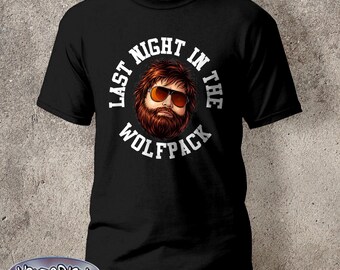 JGA Shirt, Bachelor Party T-Shirt, Hangover, Alan Wolfpack