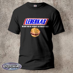 Leberkas T-Shirt Oktoberfest Shirt Munich Bavaria Leberkäse Fun Shirt Funny