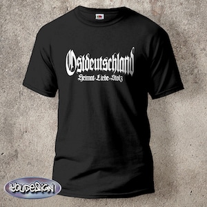 East Germany Shirt Homeland Love Pride T-Shirt East Germany Ostalgie Ossi S-5XL