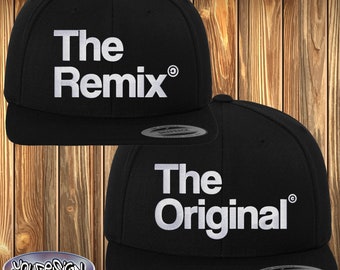 The Original The Remix Snapback Vater Mutter Sohn Tochter Cap Familie Geschenk