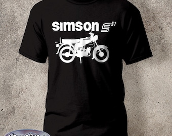 Simson S51 Maglietta Germania Est Legend Homeland Love Pride T-Shirt Germania Est Ostalgie Ossi S-5XL