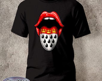T-shirt de carnaval de Cologne pour homme, déguisement Mardi Gras, armoiries de Cologne, tailles S à 5XL