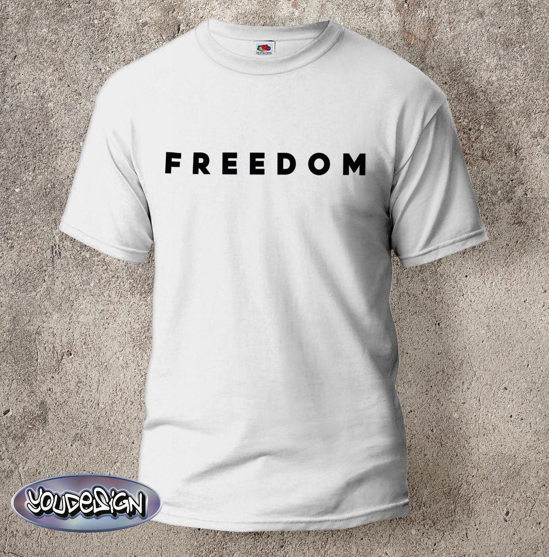 la libertà non lo è gratuo io pagato per esso veterano logo maglietta