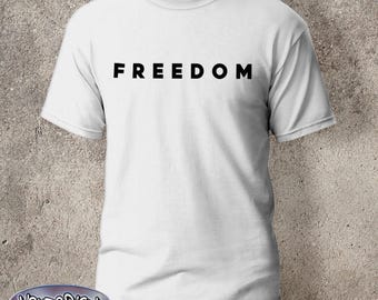 Charlie Kirk Freedom T-Shirt Top | Freedom Is Worth Fighting For Maga Shirt RIP S-5XL