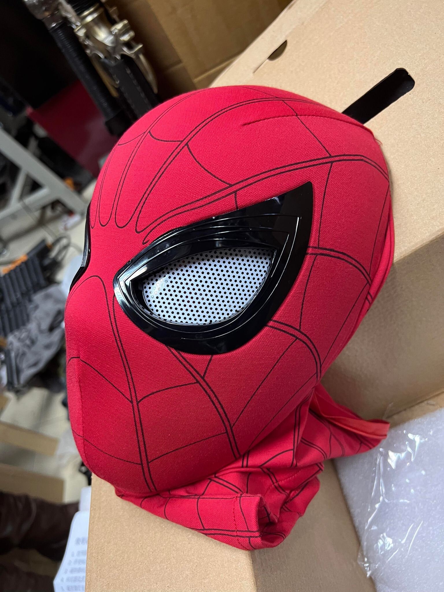 Spider Man Helmet Mask 2.1 Cosplay Prop Spiderman Spiderman Etsy