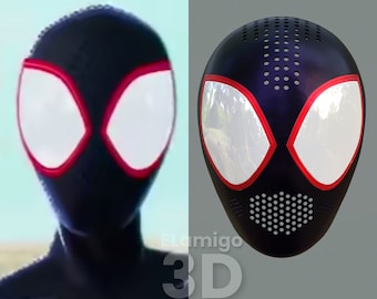 Spiderman Miles Morales Faceshell (STL Files)