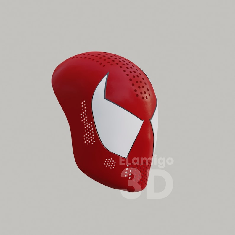 Scarlet Spider Faceshell (stl Files) - Etsy