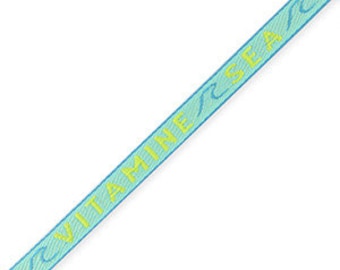 summer hit! Festival wristband with statement VITAMIN SEA